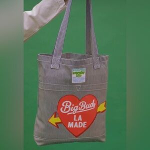 BIG BUD PRESS limited edition tote bag “made in LA”